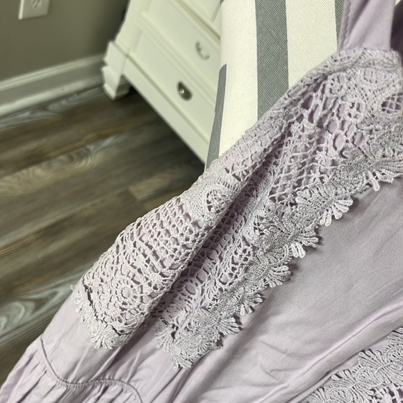 Women’s Altar’d State Lilac Maxi Dress Size Large - Picture 4 of 8